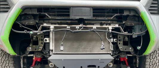 Accessory | Wire and Louver Bracket | 4th Gen (24+) Tacoma Lo-Pro Front Bumper