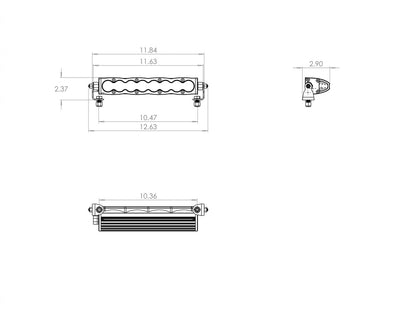 Baja - S8 Straight LED Light Bar - Universal
